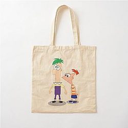 Phineas And Ferb Cotton Tote Bag