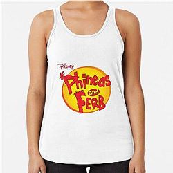 Phineas and Ferb Racerback Tank Top