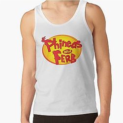Carino Phineas and Ferb Top serbatoio
