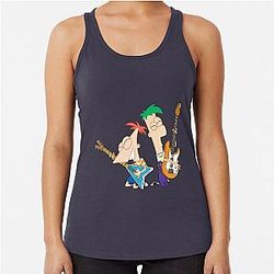 Phineas and Ferb Serbatoio Racerback