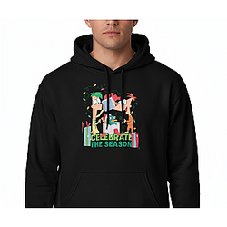 Phineas And Ferb Hoodie Christmas Vibes