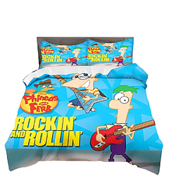 Time For Playing Music DTNK2207 Phineas And Ferb Bedding Sets
