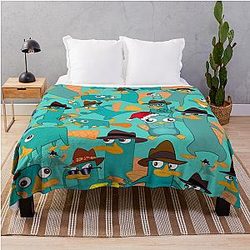 Perry The Platypus DTNK2207 Phineas And Ferb Blanket