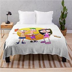 FriendShip DTNK2207 Phineas And Ferb Throw Blankets