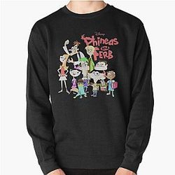Call Me D Is This Phineas And Ferb The Group Logo Nice Gift For Fan Pullover Sweatshirt