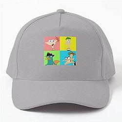 Phineas and Ferb Rock Fan Baseball Graphic Cap