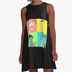 Phineas and Ferb Pop Dress