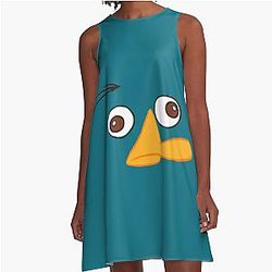 Perry Agent P Cartoon Children A-Line Dress
