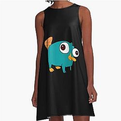 Agente Perry the Platypus A-Line Dress