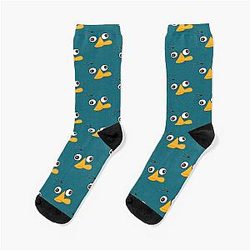 Perry Agent P Cartoon Children Socks