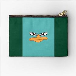 Perry the Platypus Mask Graphic Zipper Pouch
