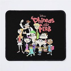 Call Me D Is Phineas And Ferb The Group Logo Nice Gift For Fan Mouse Pad