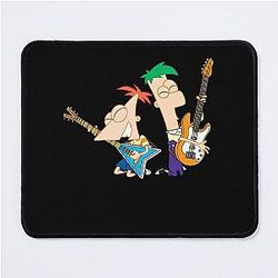 Phineas and Ferb Love Mouse Pad