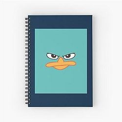 Perry the Platypus Spiral Notebook