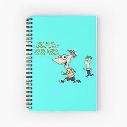 Ferb Spiral Notebook