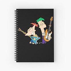 Phineas and Ferb Love You Notebook