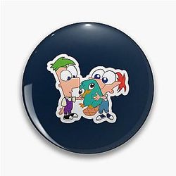 Phineas and Ferb with Perry the Platypus