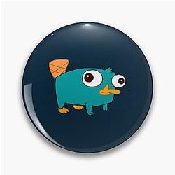 Agent Perry the Platypus Pin