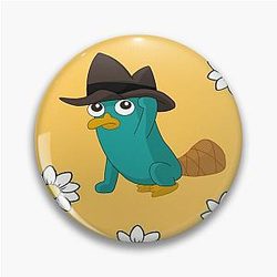 Baby Perry the Platypus Pin