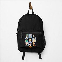 Love Phineas Cartoon Characters Backpack