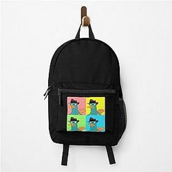 Hombres Agente Phineas Ferb Para Cine Fans Backpack