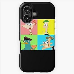 Rock Phineas Ferb iPhone Tough Case