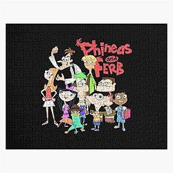 Phineas and Ferb Logo Jigsaw Puzzle