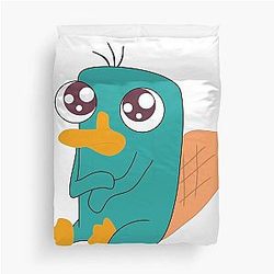 Baby Perry the Platypus Duvet Cover