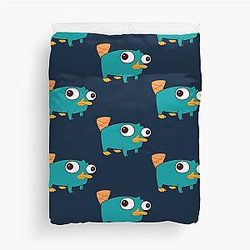 Agente Perry the Platypus Duvet Cover