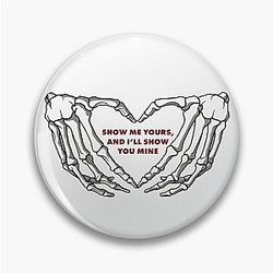 Phoebe Bridgers Pins - Phoebe Bridgers Moon Song Inspired Print Pin RB2109