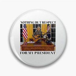 Phoebe Bridgers Pins - Phoebe Bridgers Is My President Pin RB2109