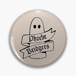 Phoebe Bridgers Pins - Phoebe Bridgers Ghost Pin (Sticker And More) Pin RB2109