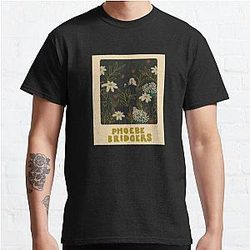 Phoebe Bridgers T-Shirts - Phoebe Bridgers Snl Guitar Smash Poster Classic T-Shirt RB2109