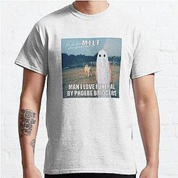 Phoebe Bridgers T-Shirts - Man I Love Funeral By Phoebe Bridgers Classic T-Shirt RB2109