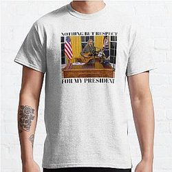 Phoebe Bridgers T-Shirts - Phoebe Bridgers Is My President Classic T-Shirt RB2109