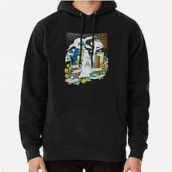 Phoebe Bridgers Hoodies - Phoebe Bridgers Punisher By Chris Riddell (Coloured)  Pullover Hoodie RB2109