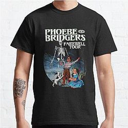 Phoebe Bridgers T-Shirts - Phoebe Bridgers Farewell Tour Classic T-Shirt RB2109