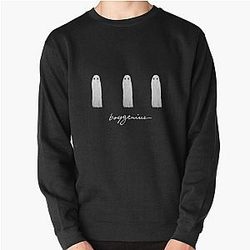 Phoebe Bridgers Sweatshirts - Boygenius As Phoebe Bridgers Ghosts Pullover Sweatshirt RB2109