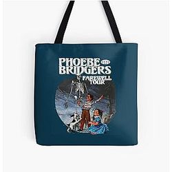 Phoebe Bridgers Bags - Solo Album Punisher Grammy Award Nominated Phoebe Bridgers Farewell Tour  Tote Bag RB2109