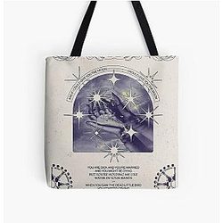 Phoebe Bridgers Bags - Phoebe Bridgers Moon  Tote Bag RB2109