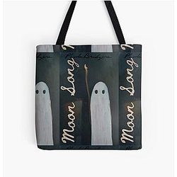 Phoebe Bridgers Bags - Phoebe Bridgers Moon Song  Tote Bag RB2109