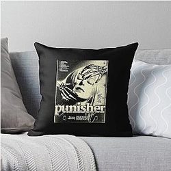 Phoebe Bridgers Pillows - Phoebe Bridgers Punisher Throw Pillow RB2109