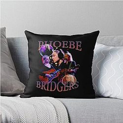 Phoebe Bridgers Pillows - Phoebe Bridgers 6 Throw Pillow RB2109