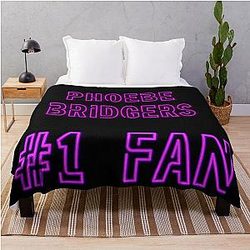 Phoebe Bridgers Blanket - Phoebe Bridgers - #1 Fan Throw Blanket RB2109