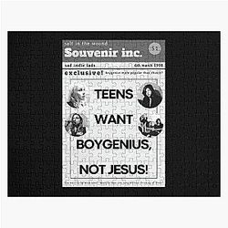 Phoebe Bridgers Puzzles - Teens Want Boygenius Not Jesus! Poster Jigsaw Puzzle RB2109
