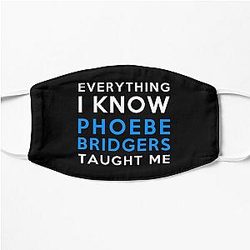 Phoebe Bridgers Face Masks - Phoebe Bridgers - Everything I Know Flat Mask RB2109