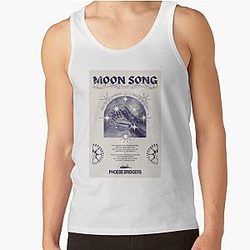Phoebe Bridgers Tank Tops - Phoebe Bridgers Moon Tank Top RB2109