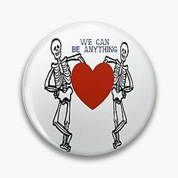 Phoebe Bridgers Pins - Halloween - Phoebe Bridgers Song Sticker !!! Pin RB2109