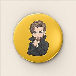 Black Sporty Pose TTPM2801 Pierson Fode Pins