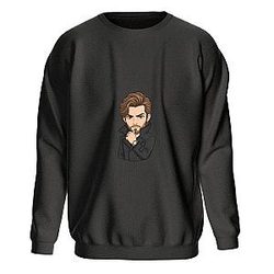Black Sporty Pose TTPM2801 Pierson Fode Sweatshirts